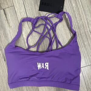 RawGear Women's War Sports Bra 132240 - Purple - Size Small
